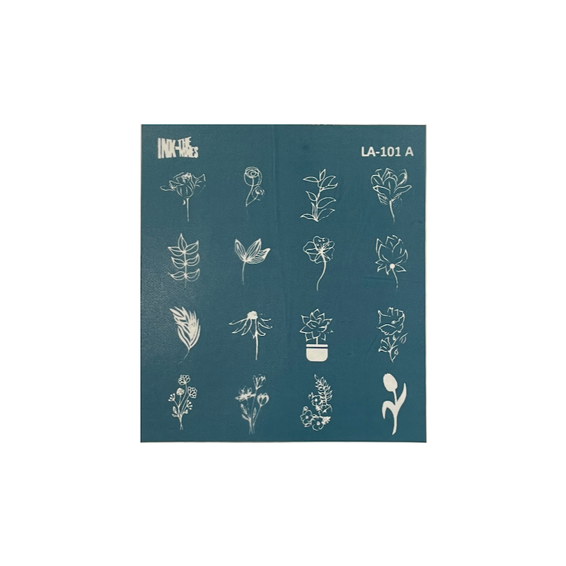 ست چهارتایی مش استنسیل (Silk Screen) طرح مینیاتوری مدل یک