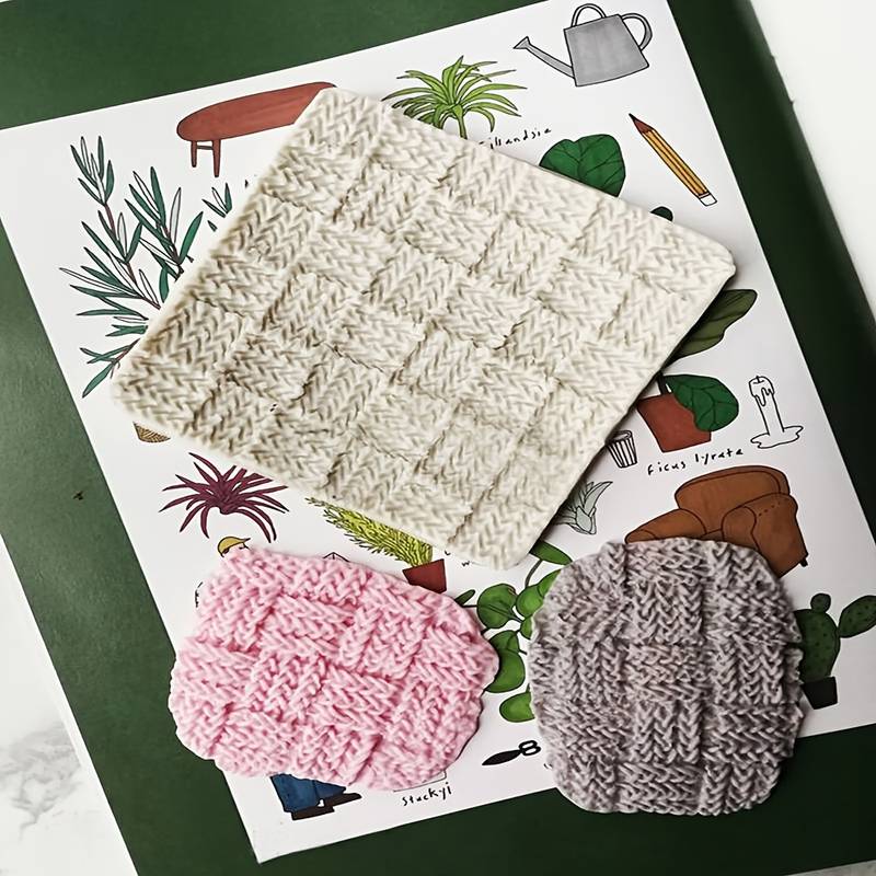 برگ الگو سیلیکونی PATTERN SHEET طرح بافت ۲