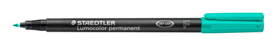 ماژیک پاک نشو چند منظوره‌ی لوموکالر نوک گرد استدلر سبز Permanent Universal Pen F