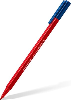 ماژیک تری پلاس نوک نمدی استدلر - بسته‌ی پانزده رنگ triplus fibre-tip pen