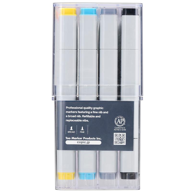 مجموعه‌ی ماژیک‌های کلاسیک کوپیک Copic Classic Basic – بسته ۳۶ رنگ 