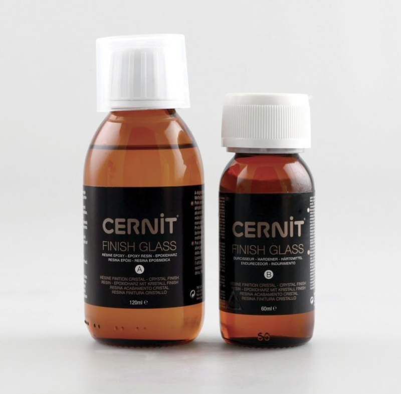 رزین اپوکسی دو جزیی سرنیت Cernit Kit Finish Glass - بسته کوچک