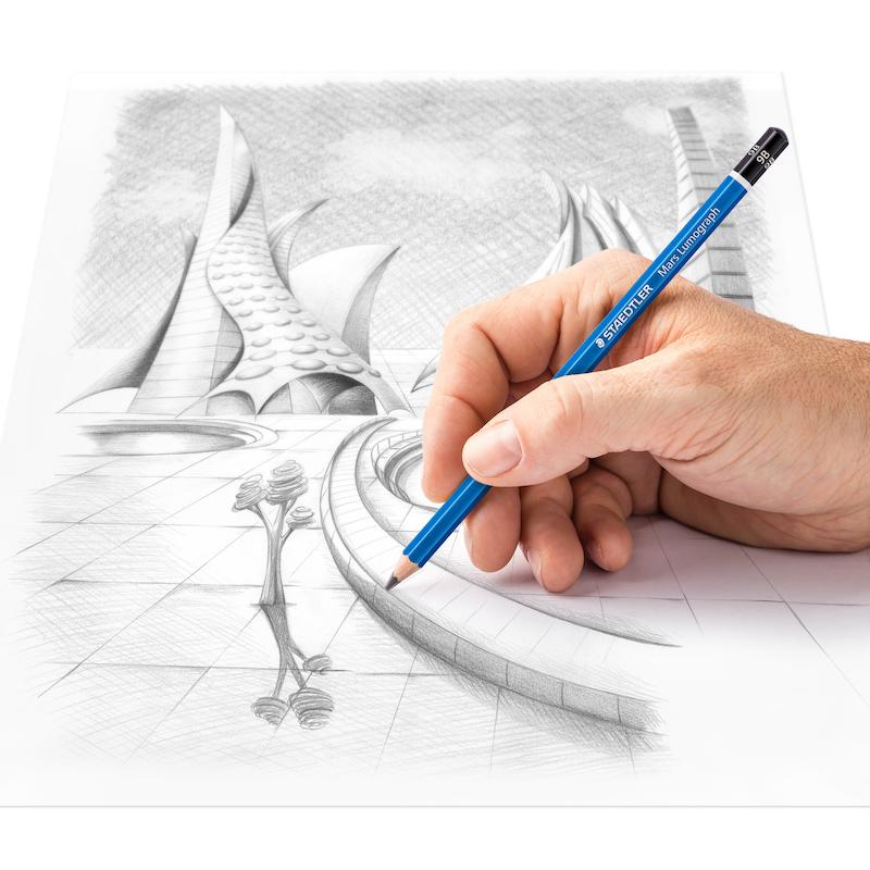 مداد طراحی مارس لوموگراف  100 استدلر از 9B تا 9H