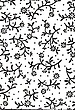 برگ الگو - نقش گل پخش