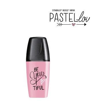 ماژیک هایلایتر پاستلی ۶ رنگ کوچک استابیلو مدل Boss Mini Pastellove