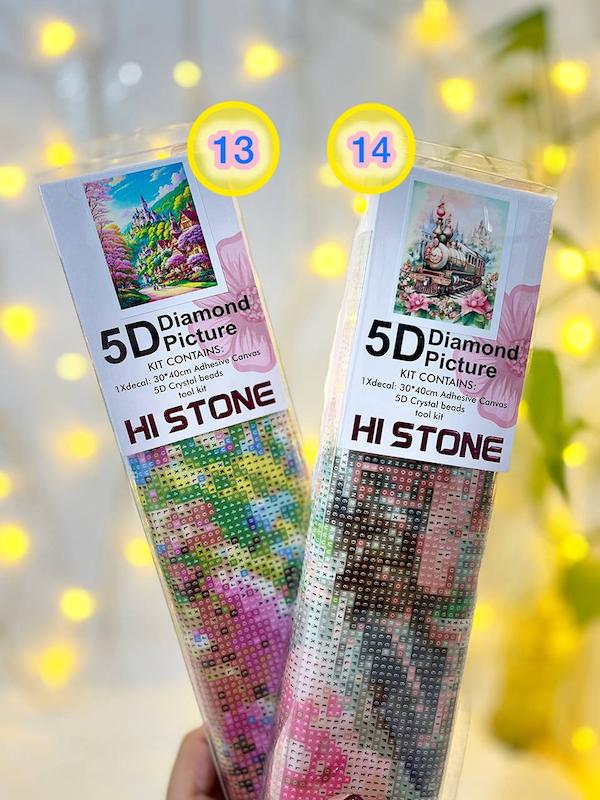 نقاشی الماسی طبیعت ۳۰ در ۴۰ رولی HI STONE بزرگسال 1077