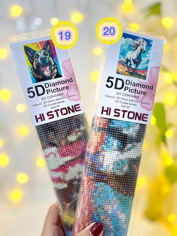 نقاشی الماسی طبیعت ۳۰ در ۴۰ رولی HI STONE بزرگسال 1077