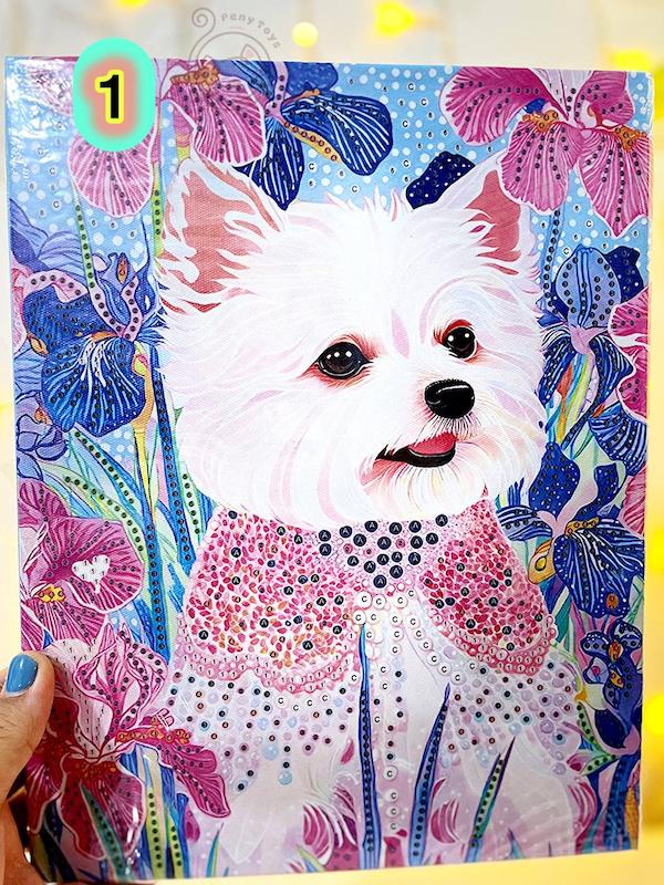 نقاشی الماسی بومی طرح بزرگسال ۲۳ در ۳۰ 