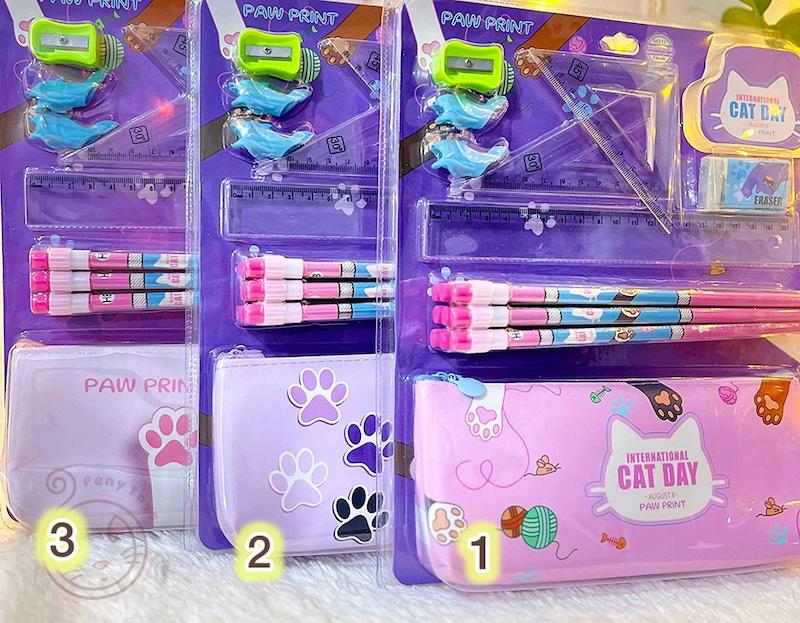 پک تحریر ۱۷ تایی گربه 