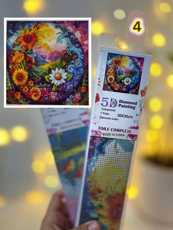 نقاشی الماسی رولی ۳۰ در ۳۰ بزرگسال