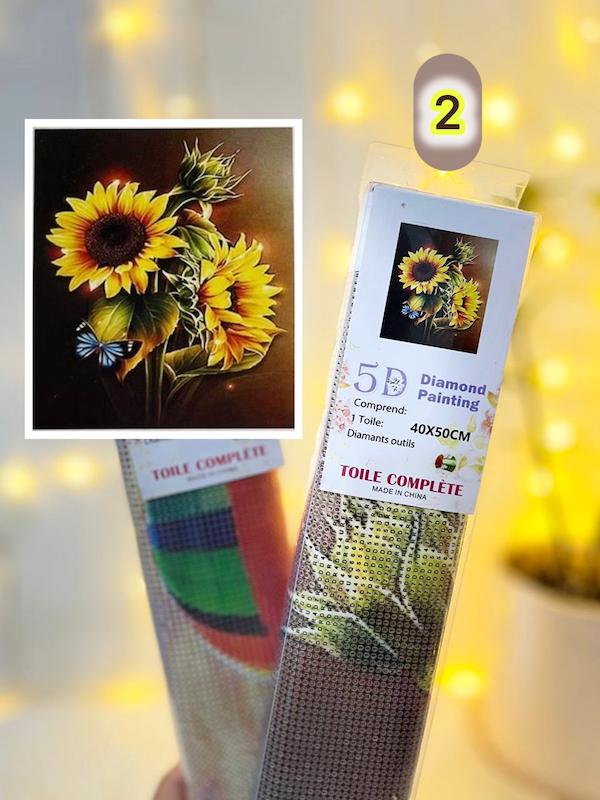 نقاشی الماسی رولی بزرگسال طبیعت ۵۰ در ۴۰