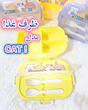 ست ظرف غذا و قاشق و چنگال CAT