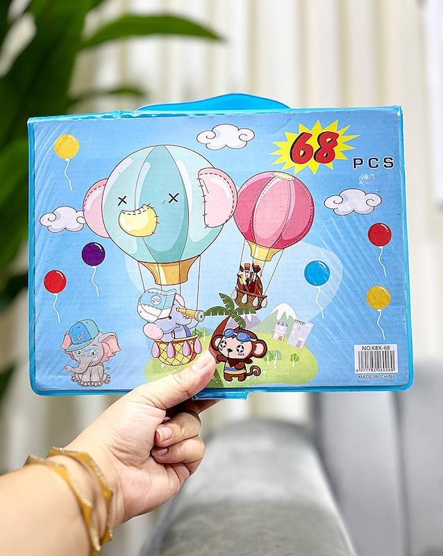 پک نقاشی ۶۸ تکه happy day ست رنگ آمیزی