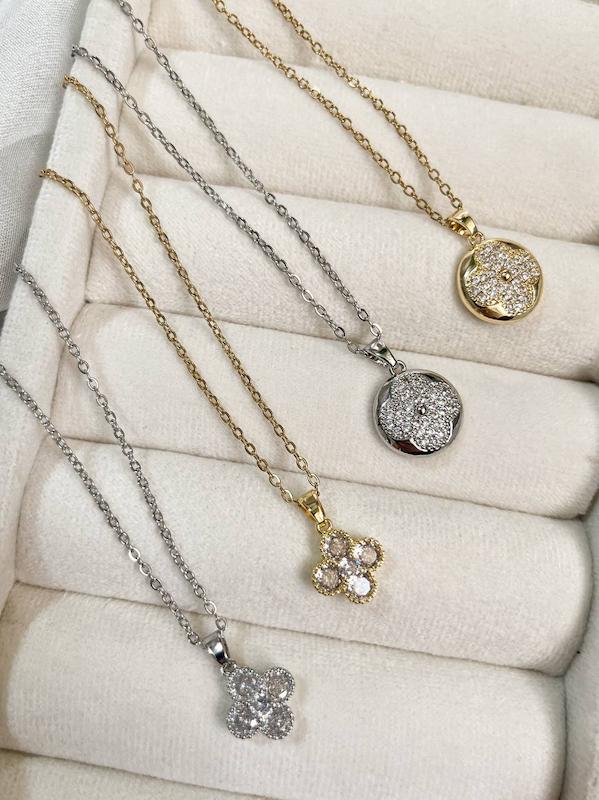 گردنبند ونکلیف آبکاری ترندی