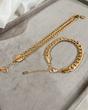 دستبند کارتیر طلایی برند ZJ. JEWELRY