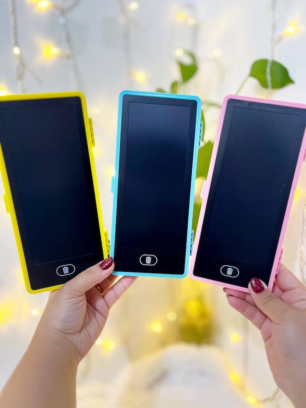 تبلت نگارشی جامدادی دار همراه با قلم طراحی  و LCD 