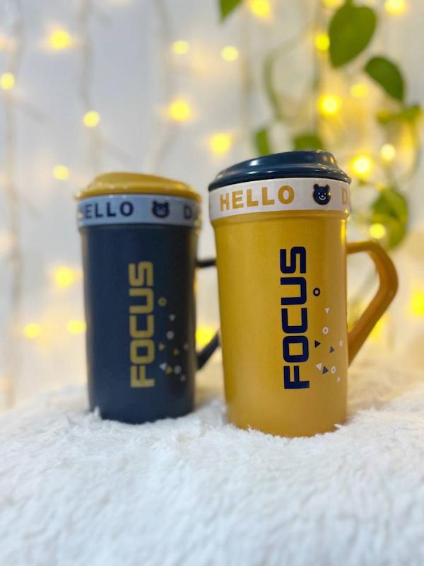 ماگ در دار مدل فوکوس همراه با نی