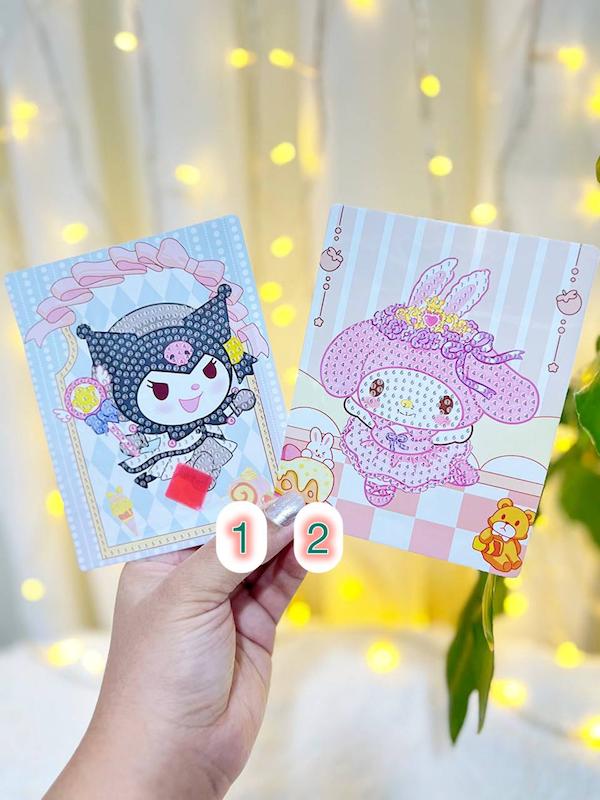 نقاشی الماسی مینیمال سانریو