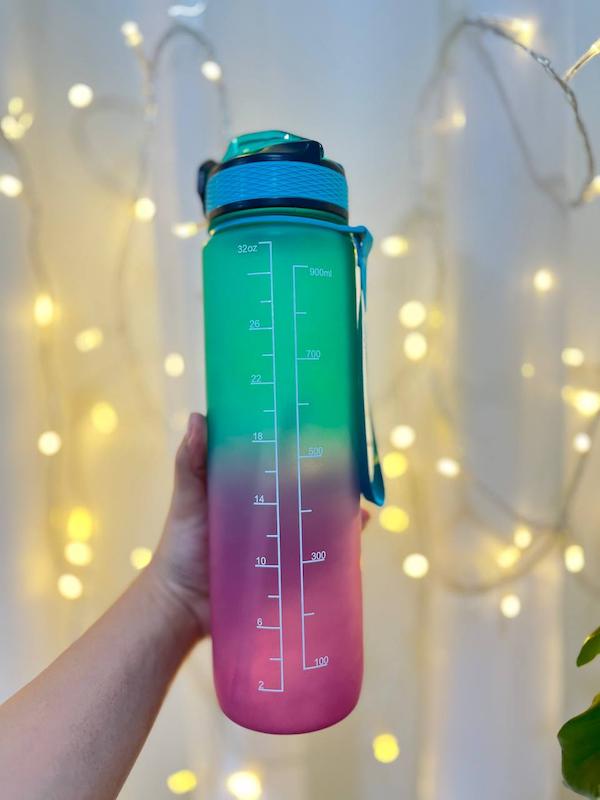 قمقمه ورزشی ۸۰۰ میل اسپورت آبرنگی 1073