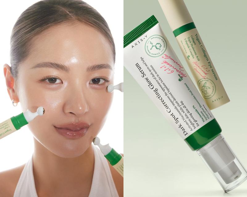 کرم دور چشم AXIS-Y Vegan Collagen Eye Serum 🌱✨