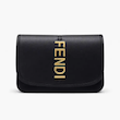 کیف وارداتی FENDI چرم مشکی مجلسی / پپرونی...
