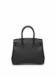 کیف چرم  HERMES وارداتی مشکی مجلسی کوچک، هرمس 