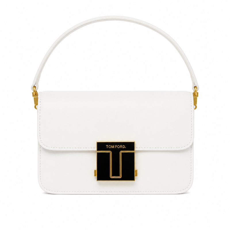 کیف TOMFORD وارداتی چرم  سفید / تامفورد 