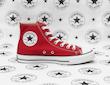 کانورس آل استار ساق‌بلند قرمز / converse
