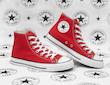 کانورس آل استار ساق‌بلند قرمز / converse