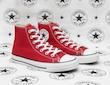 کانورس آل استار ساق‌بلند قرمز / converse
