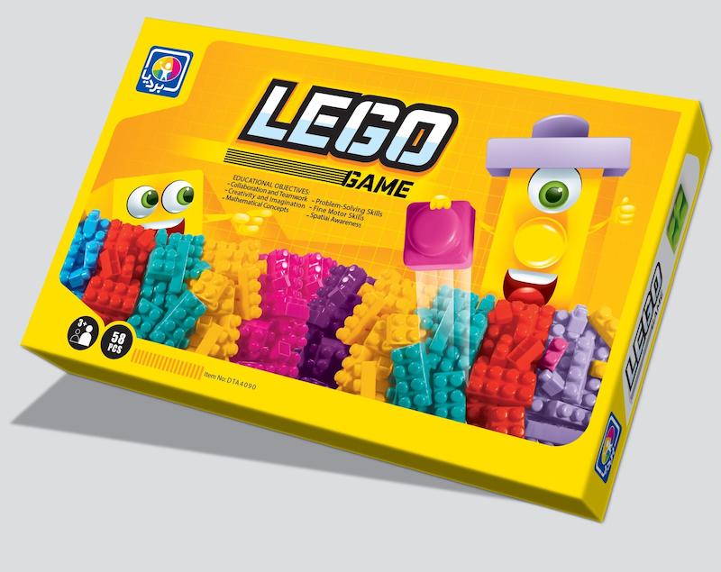 لگو جعبه ای 60 تکه بردیا