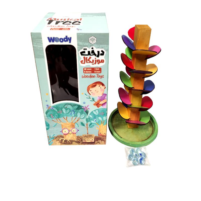 بازی چوبی درخت موزیکال