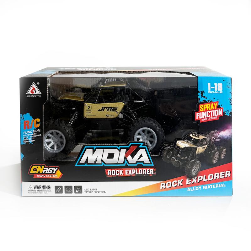 ماشین کنترلی آفرود ۶ چرخ دودزا MOKA