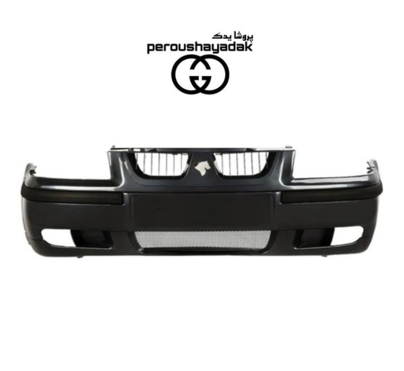مجموعه سپر جلو سمند lx مشکی مهرخواه(اصلی)