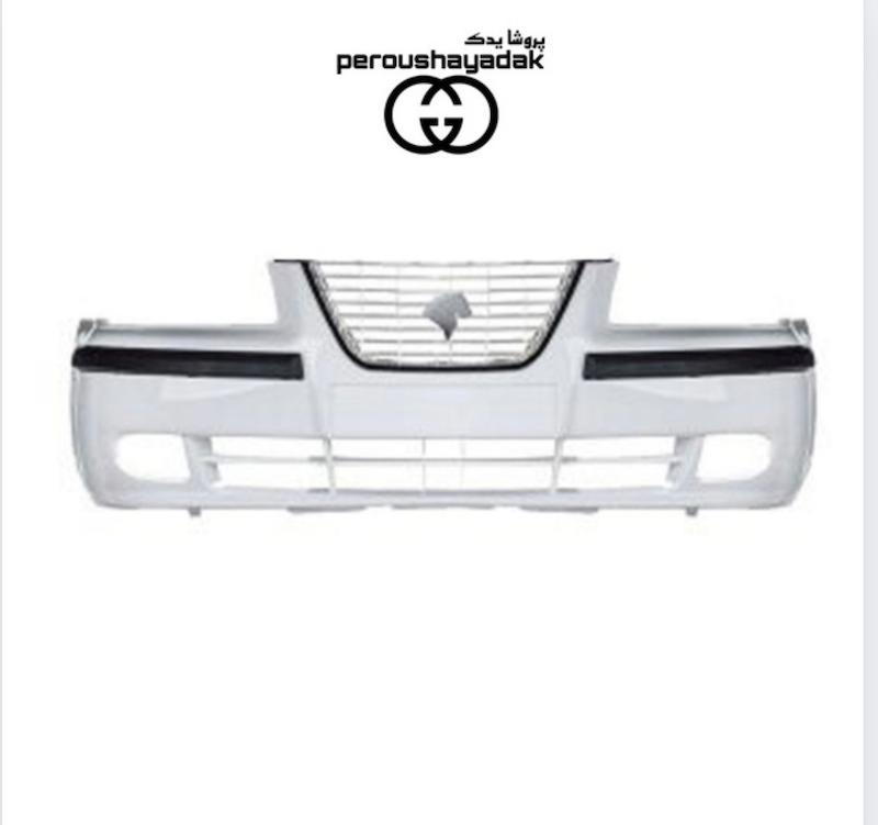 مجموعه سپر جلو سمند طرح لبخند(efp ) سفید مهرخواه(اصلی) رنگ فابریک