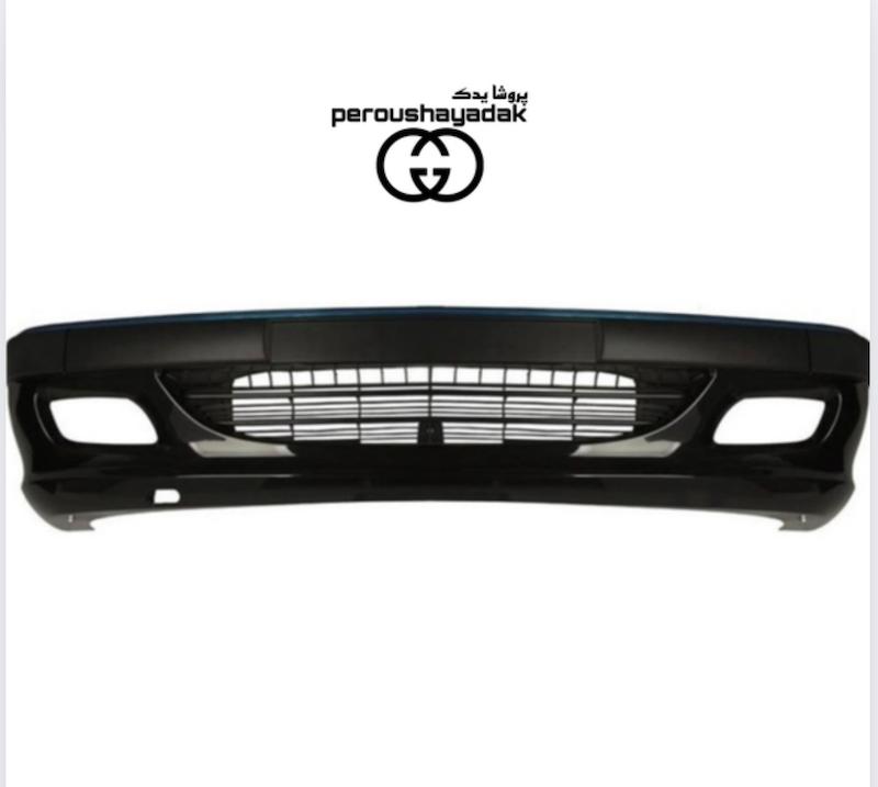 سپر جلو پژو پارس مشکی مهرخواه | کیفیت شرکتی رنگ براق کوره‌ای
