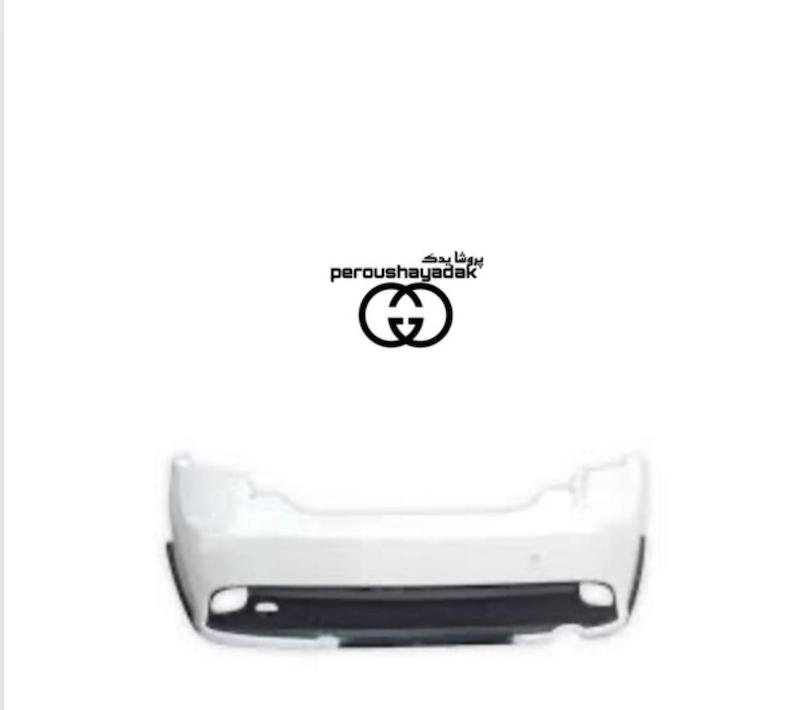 سپر عقب کوئیک سفید مهرخواه | رنگ کوره‌ای آماده نصب