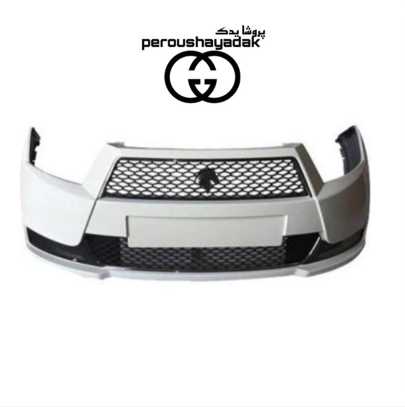 سپر جلو دنا و دنا پلاس سفید رنگ کوره‌ای برند مهرخواه اصلی