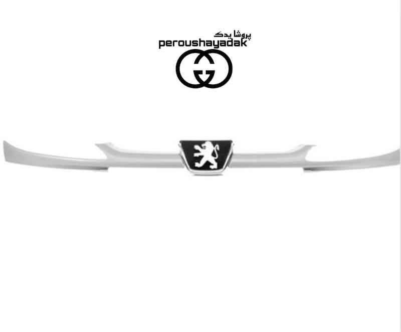 جلو‌ پنجره ۲۰۶ رنگ شده سفید کوره ای abs