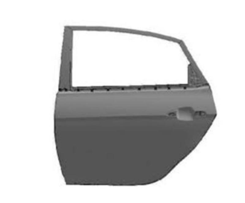 درب عقب چپ جک j4