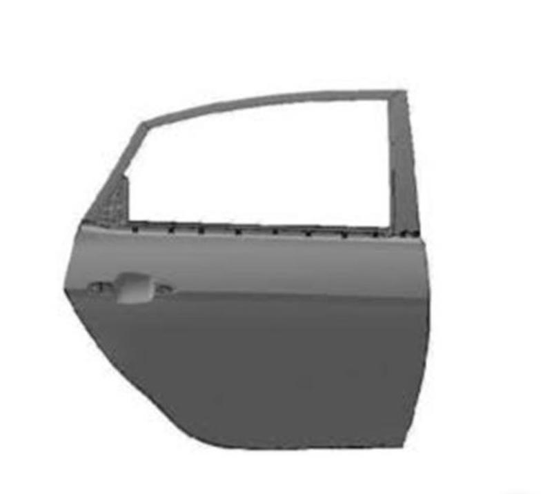 درب عقب راست جک j4