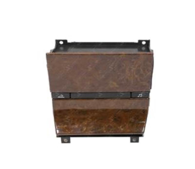 قاب رادیو و زیر سیگاری داشبورد پژو پارس قدیم چوبی براق