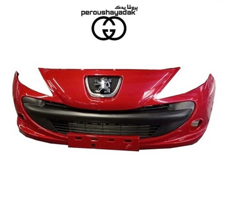سپر جلو پژو ۲۰۷ قرمز لوسیفر مهرساز با ضمانت کارواش_دوام بالا