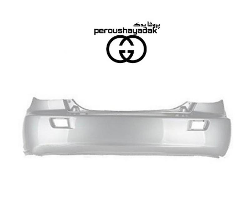 سپر عقب ریو نقره‌ای | رنگ‌شده کوره‌ای | ارسال سریع و آماده نصب