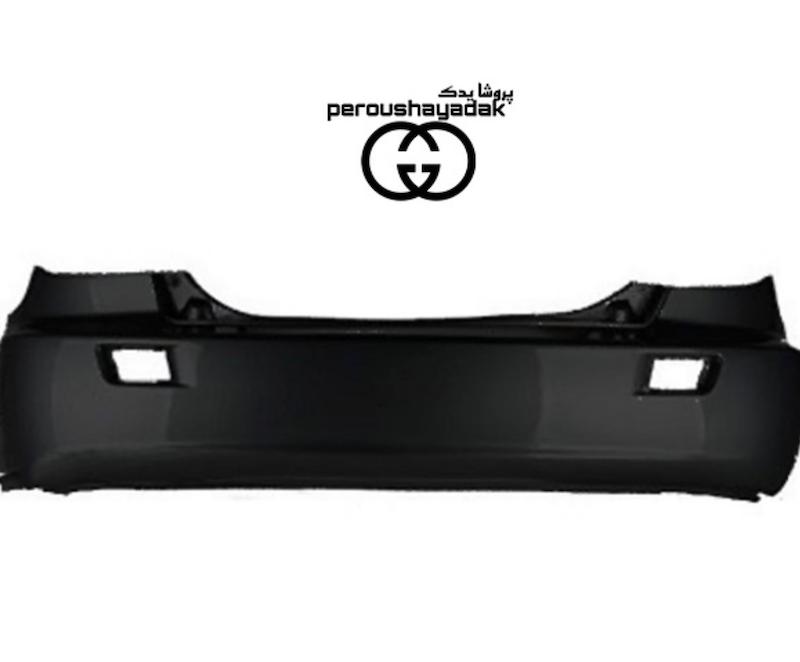 سپر عقب ریو مشکی | رنگ کوره‌ای صنعتی | نصب سریع بدون نیاز به رنگ