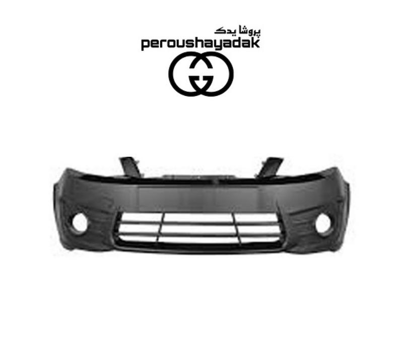 سپر جلو ساینا مشکی | رنگ کوره‌ای با کیفیت | آماده نصب