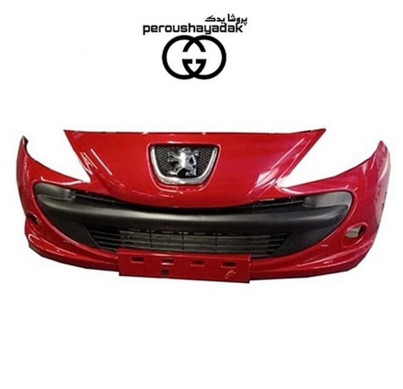 سپر جلو پژو ۲۰۷ قرمز آتشین مهرساز با ضمانت کارواش_کیفیت عالی