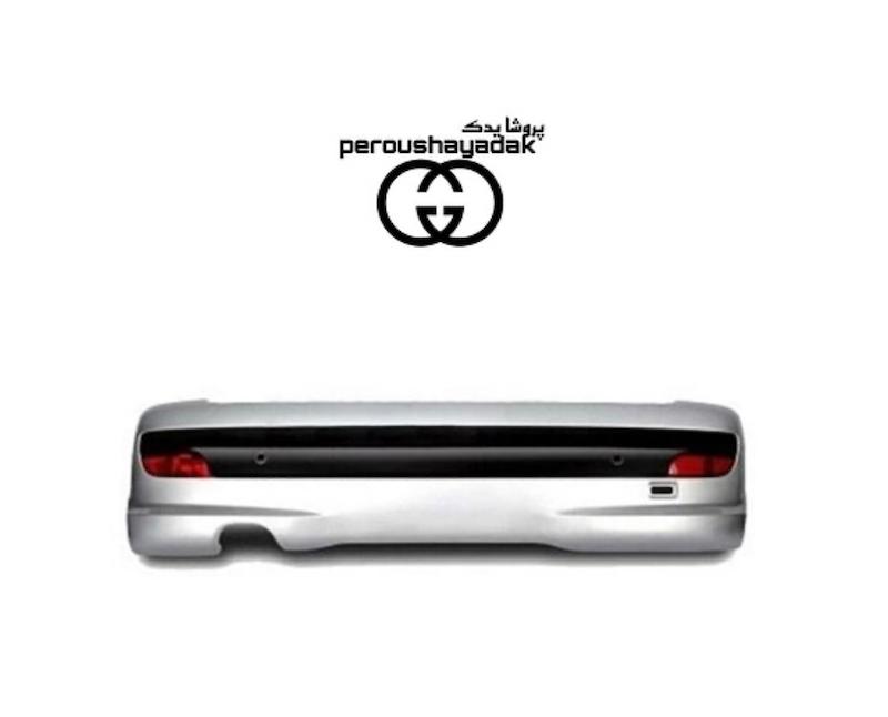 سپر عقب ۲۰۷ نقره‌ای مهرخواه | فابریک و آماده نصب | کیفیت خط تولید