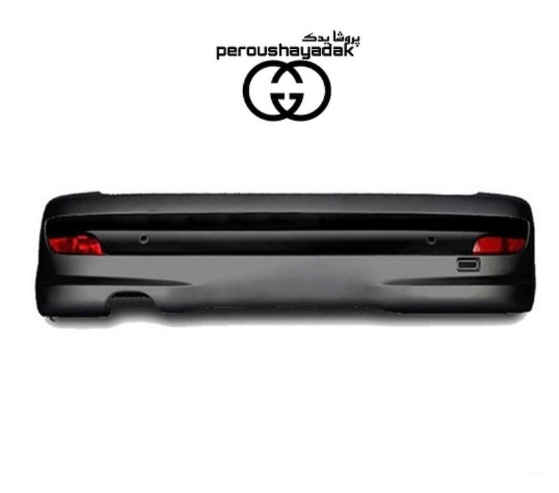 سپر عقب ۲۰۷ رنگ نوک‌مدادی مهرخواه | بدون نیاز به نقاشی | با ضمانت اصالت