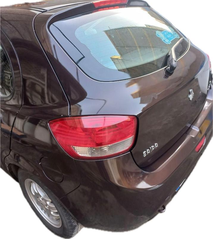 سپر عقب تیبا دو قهوه ای متالیک رنگ کوره ای برند پلاسکو کار